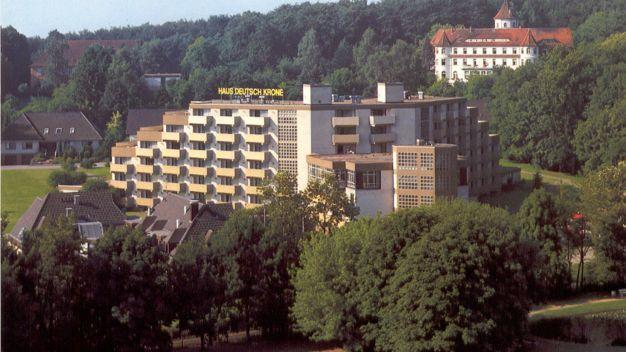 Sonniges Studio Im Haus Deutsch Krone Бад Ротенфелде Екстериор снимка
